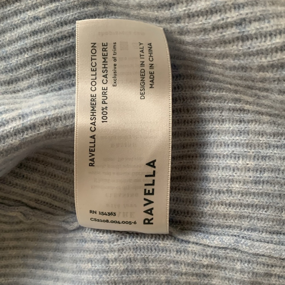 Ravella “valentina” cashmere cardigan light blue - Picture 4 of 5